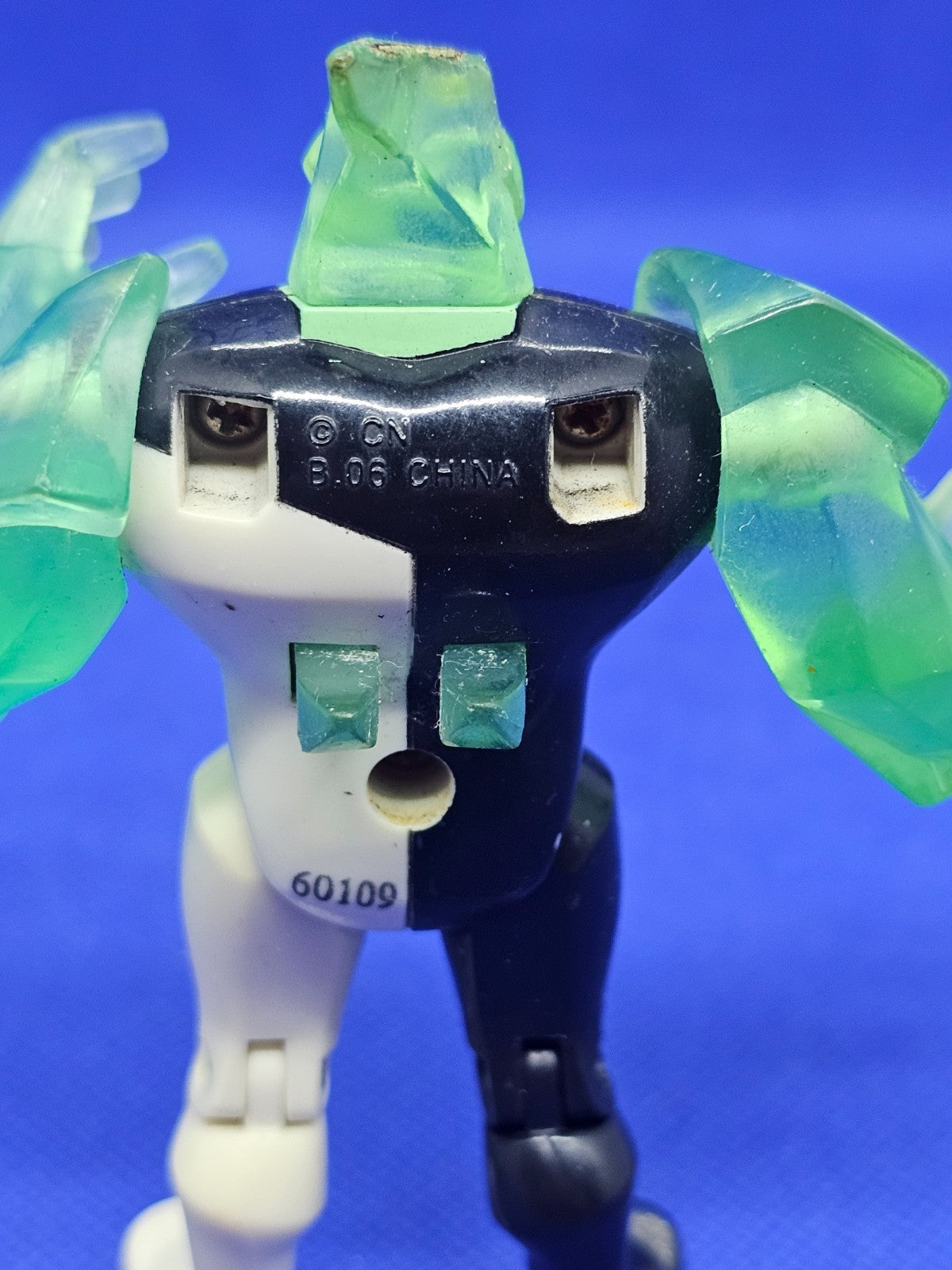 Diamondhead Diamond Head Ben 10 Bandai 2006 figurine translucide 10 cm2