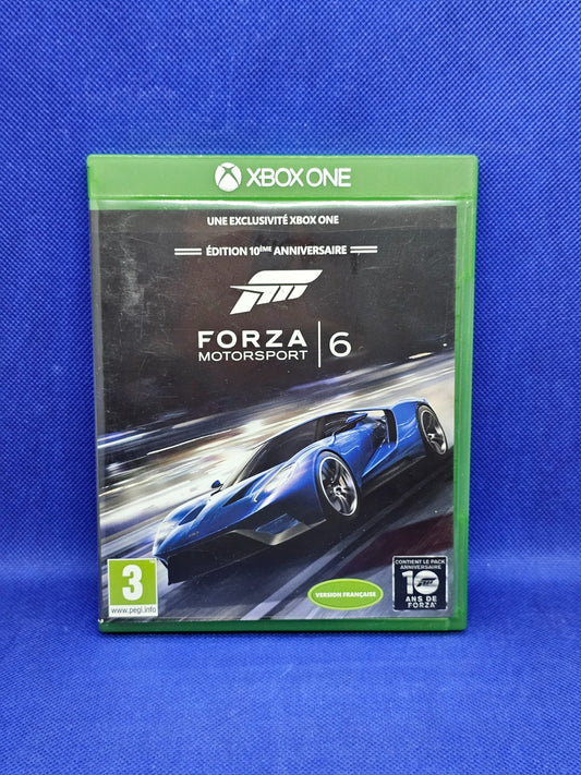 Forza Motorsport 6 Xbox One Édition 10ème Anniversaire Microsoft VF Complet0