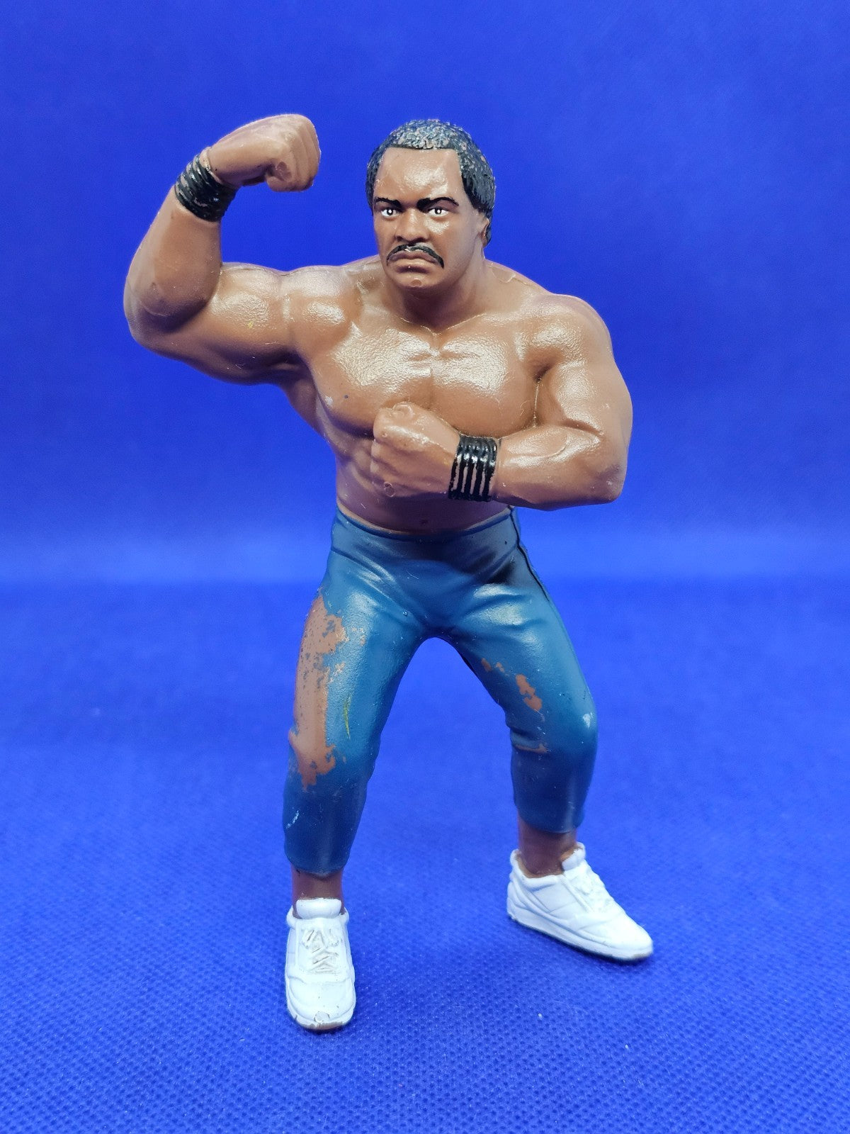 Figurine Ron Simmons WCW Wrestling Galoob 1990 Catch Vintage 12 cm0