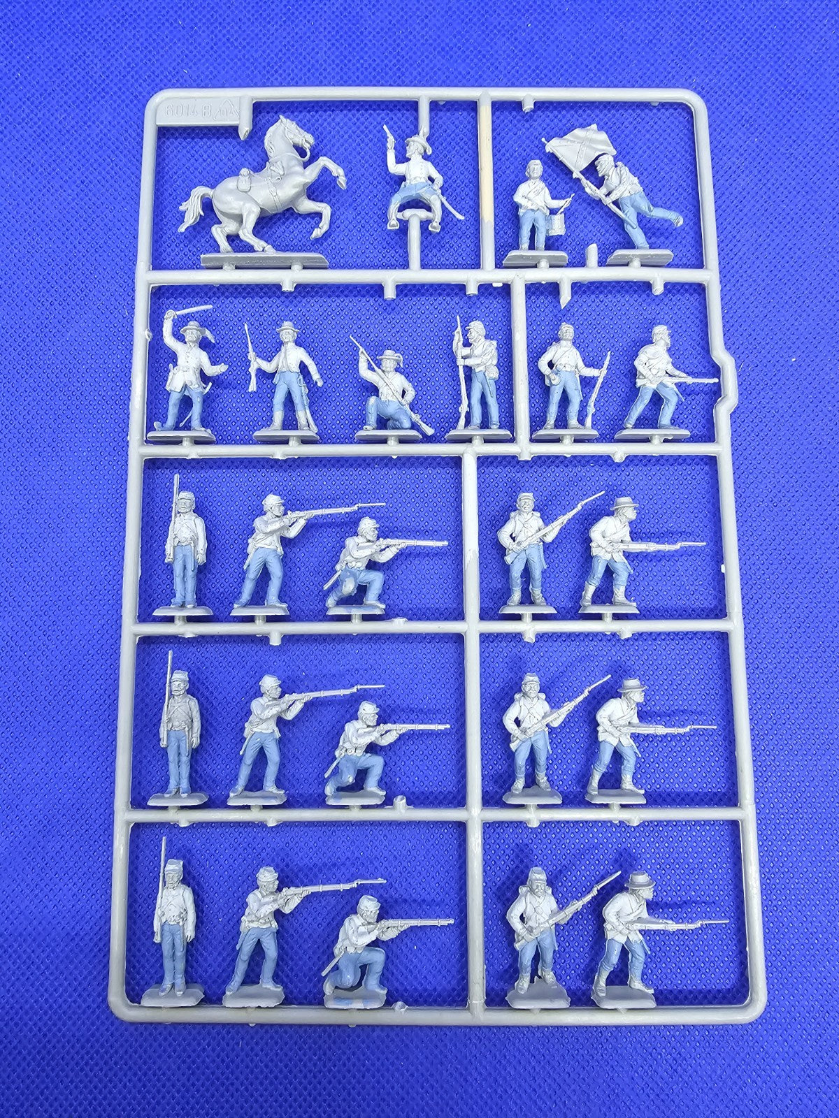 Italeri 6014 Confederate Troops soldats confédérés Guerre de Sécession 1723
