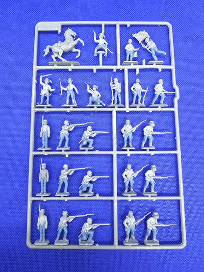 Italeri 6014 Confederate Troops soldats confédérés Guerre de Sécession 1723