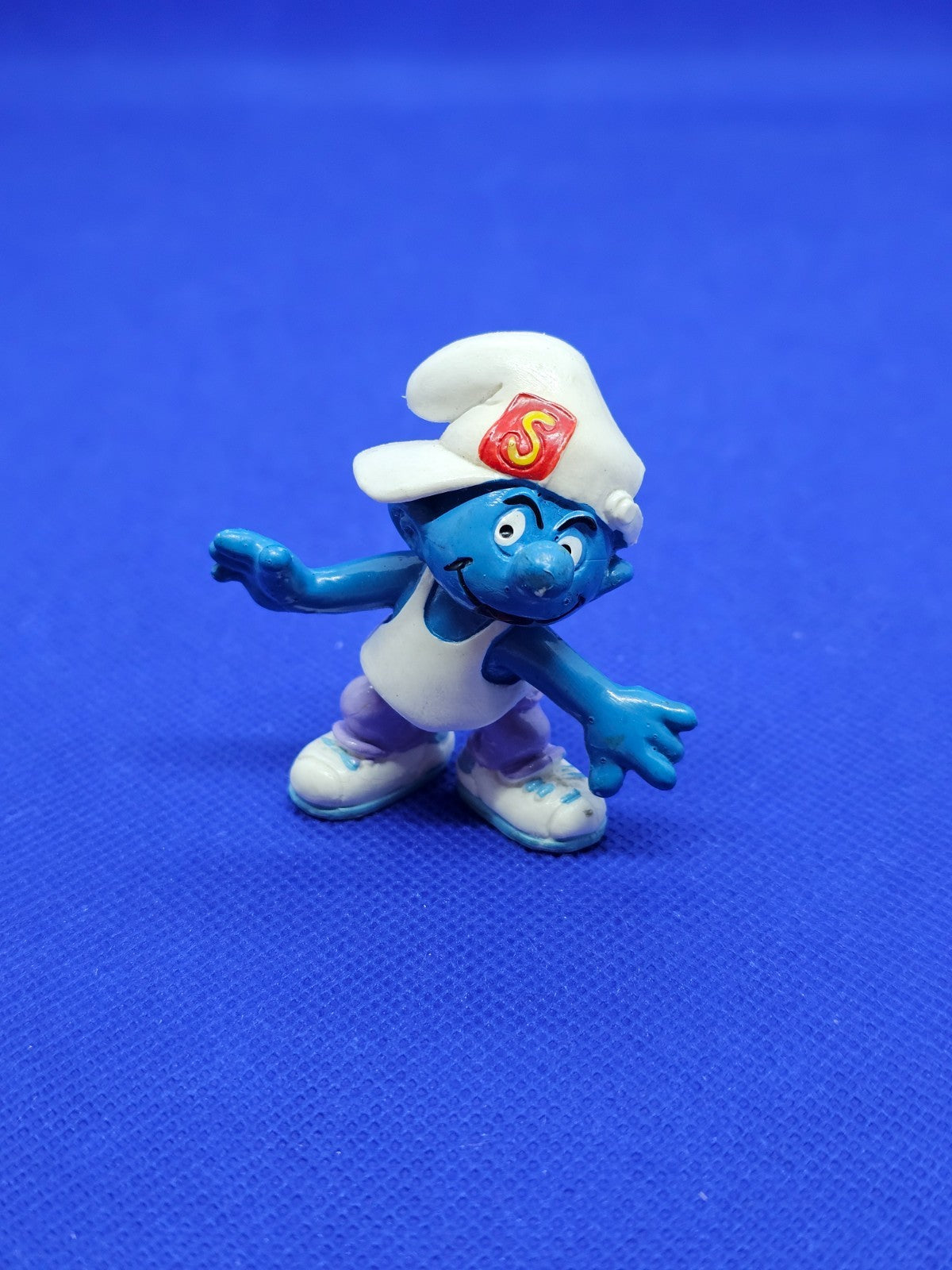 Techno Schtroumpf Tekkno Smurf 20437 Les Schtroumpfs Schleich Peyo 1996 5.5 cm0