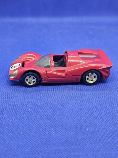 Ferrari 330 P4 1967 Numéro 3 138 Friction Portes Ouvrantes Miniature Vintage3