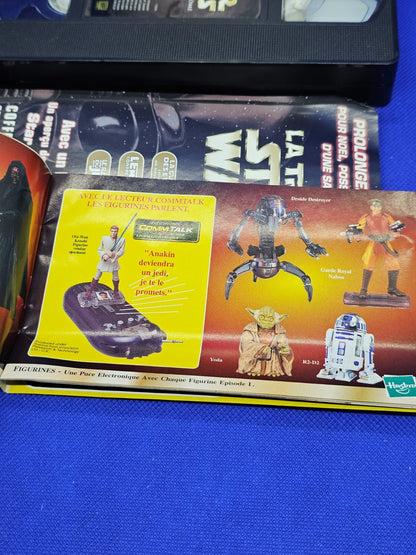 Star Wars Episode I La Menace Fantôme VHS THX Fox 19991