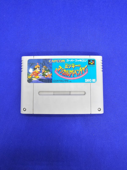 Mickey no Magical Adventure Disney Super Famicom Capcom 1992 Japon0