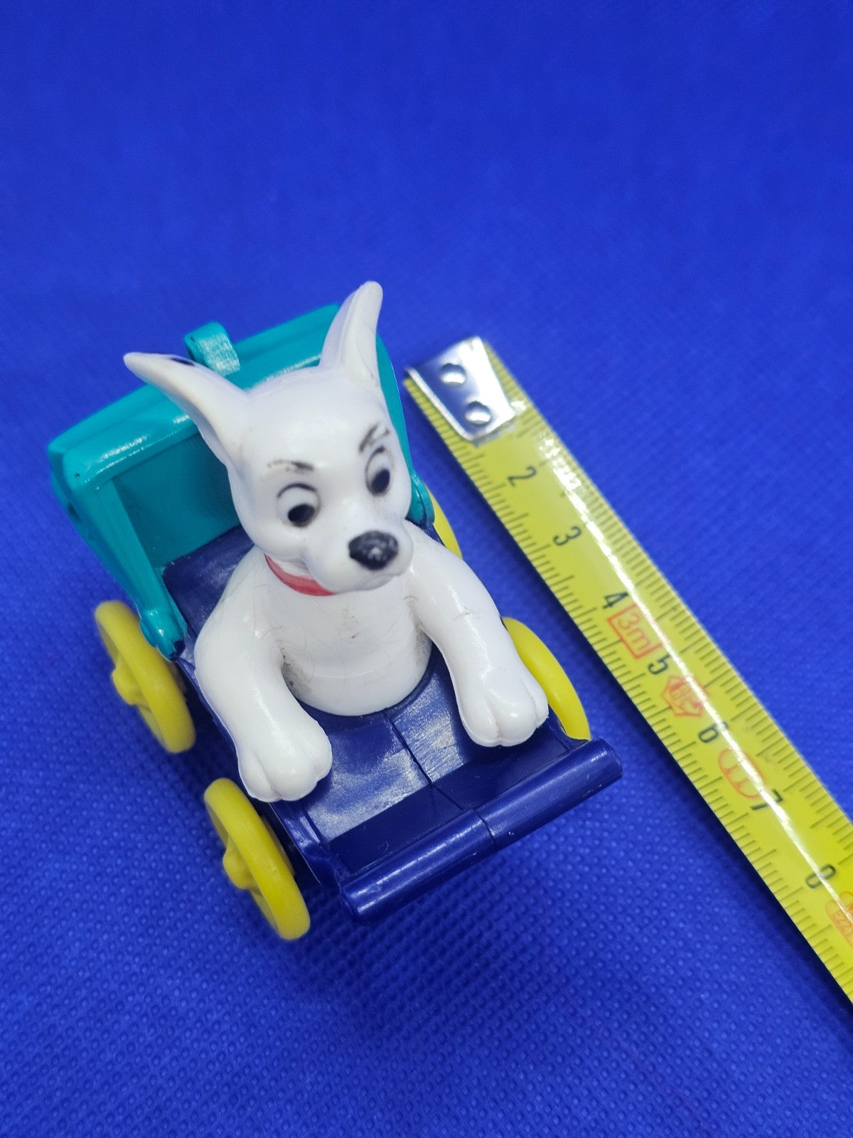Figurine 101 Dalmatiens Poussette, McDonald’s Happy Meal, Disney, 1996, 5 cm5