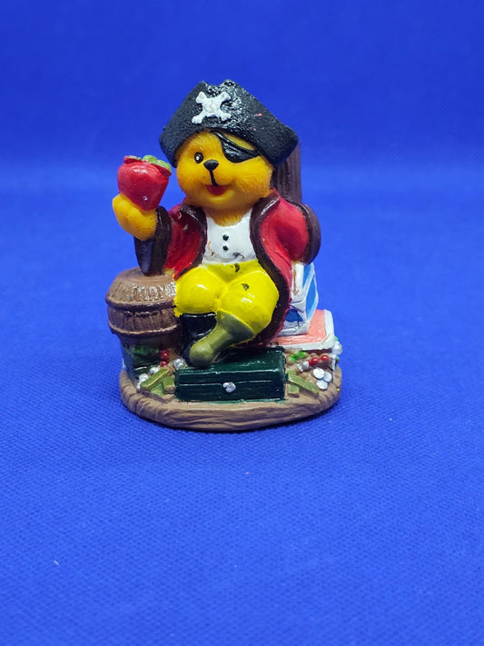 Ours pirate BIP Holland Candy Topper figurine bouchon bonbons vintage 8 cm0
