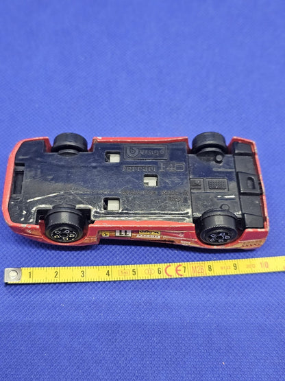 Ferrari F40 Evoluzione n°11 Bburago 4168 143 Made in Italy Vintage2
