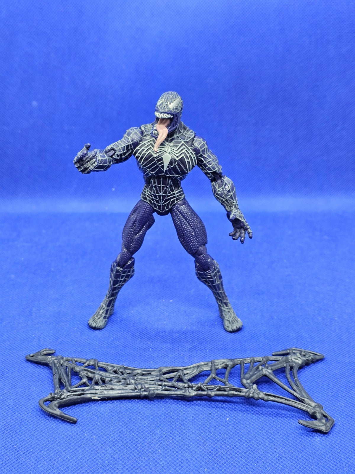 Venom Purple Spider-Man 3, Figurine Marvel Hasbro, 2007, 13 cm0