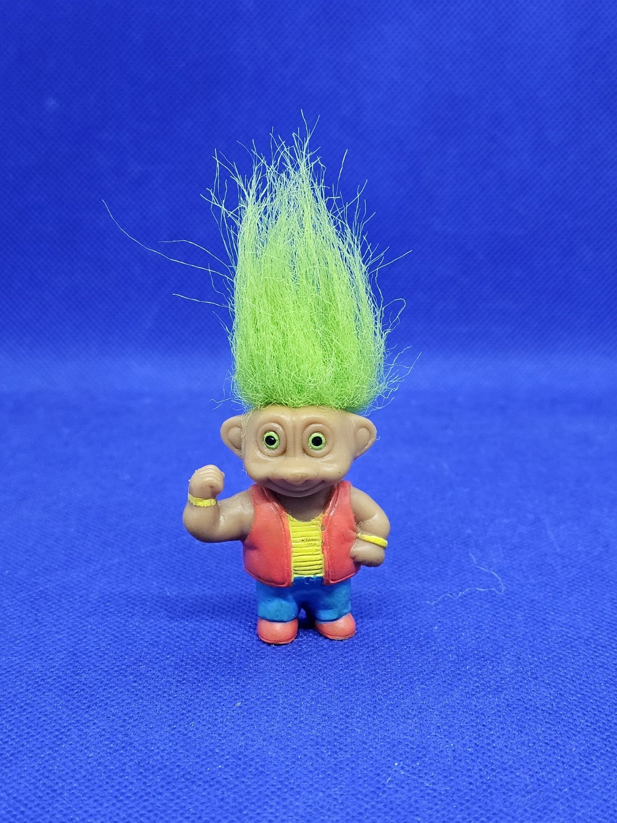 Troll Sport 1 Les Trolls Soma 1992 Cheveux Verts Figurine PVC0
