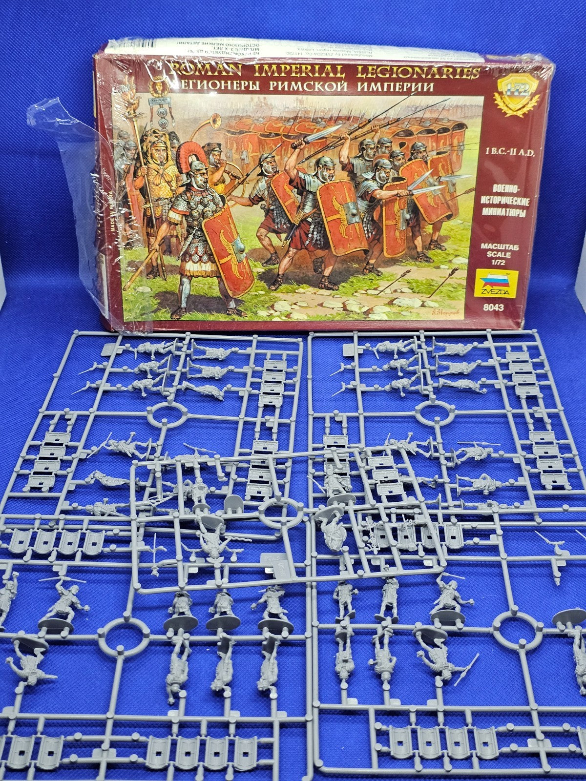 Zvezda Roman Imperial Legionaries Légionnaires Romains 8043 172 52 Figurines2