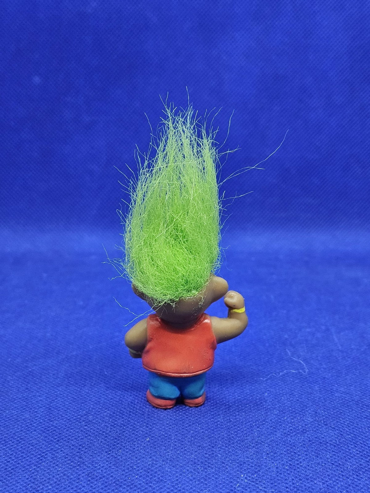 Troll Sport 1 Les Trolls Soma 1992 Cheveux Verts Figurine PVC1