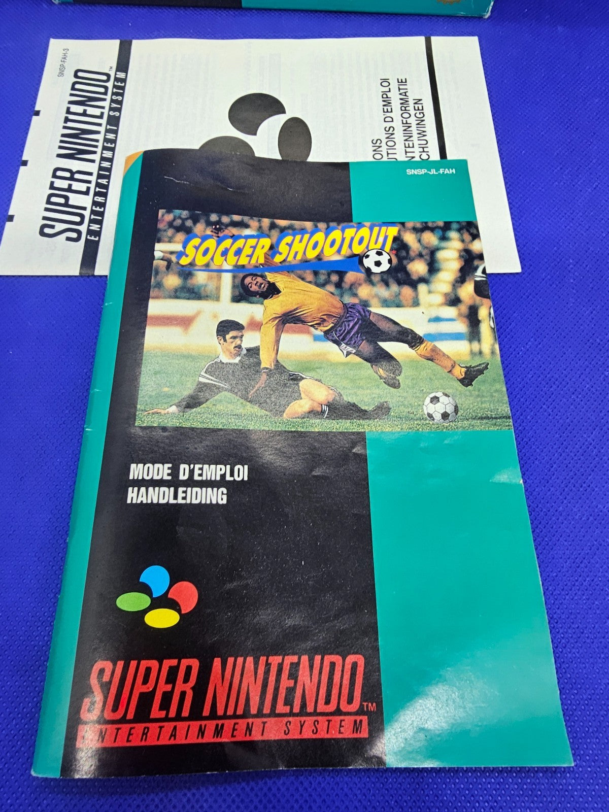 Soccer Shootout Super Nintendo SNES PAL FAH Nintendo Complet Sans Cale4