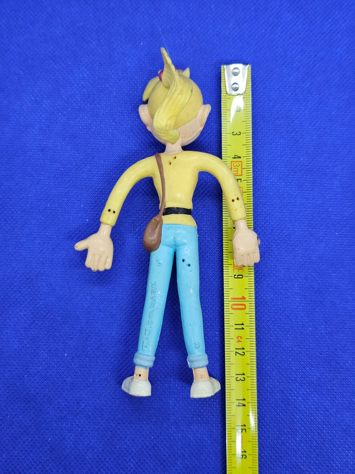 Seccotine Spirou et Fantasio Tome et Janry Dupuis Figurine Souple PVC 13 cm3