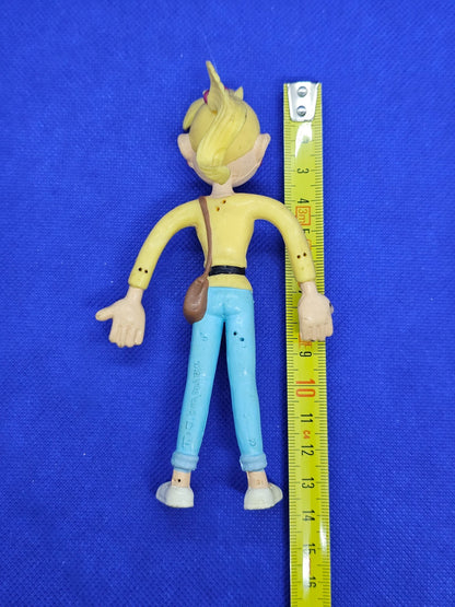Seccotine Spirou et Fantasio Tome et Janry Dupuis Figurine Souple PVC 13 cm3
