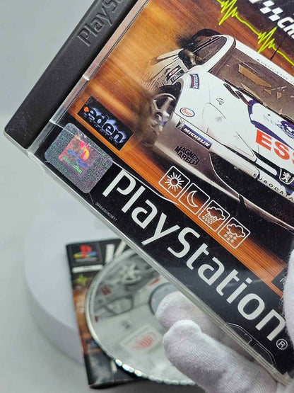 V-Rally 2 Championship Edition, PlayStation 1, Infogrames 1999, CD Rayé !