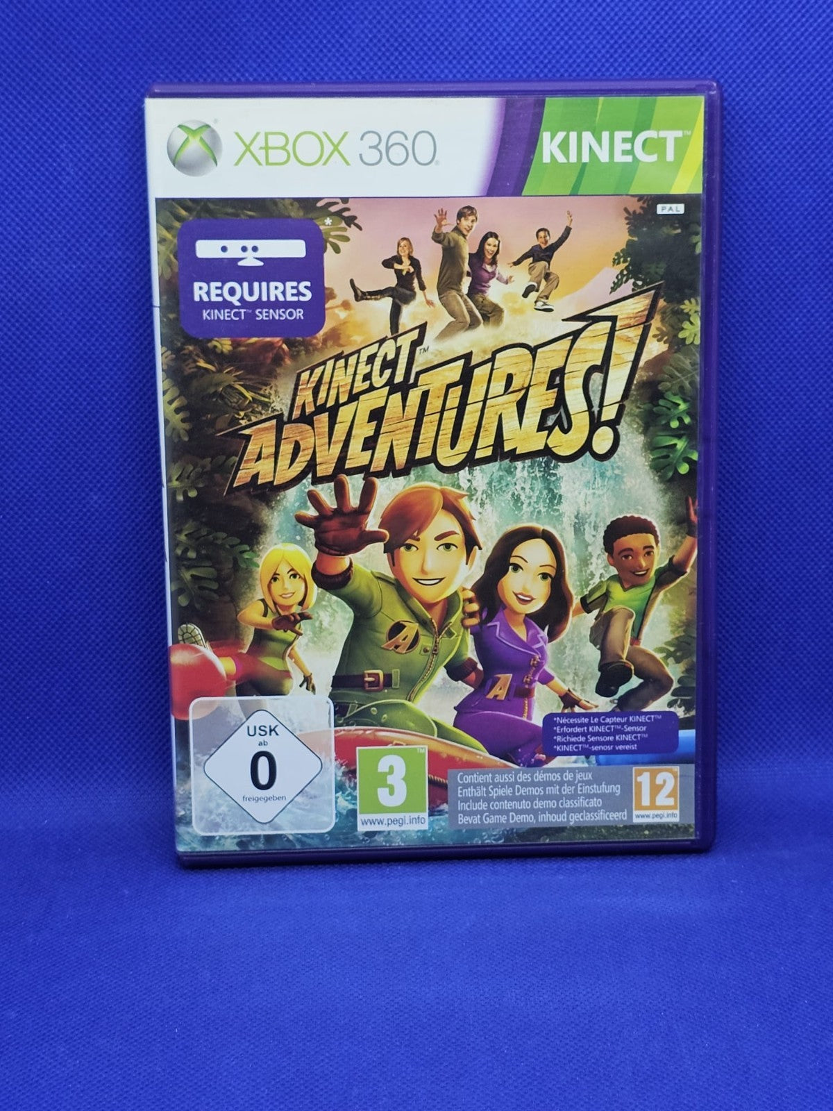 Kinect Adventures Xbox 360 Kinect PAL complet Microsoft 20100