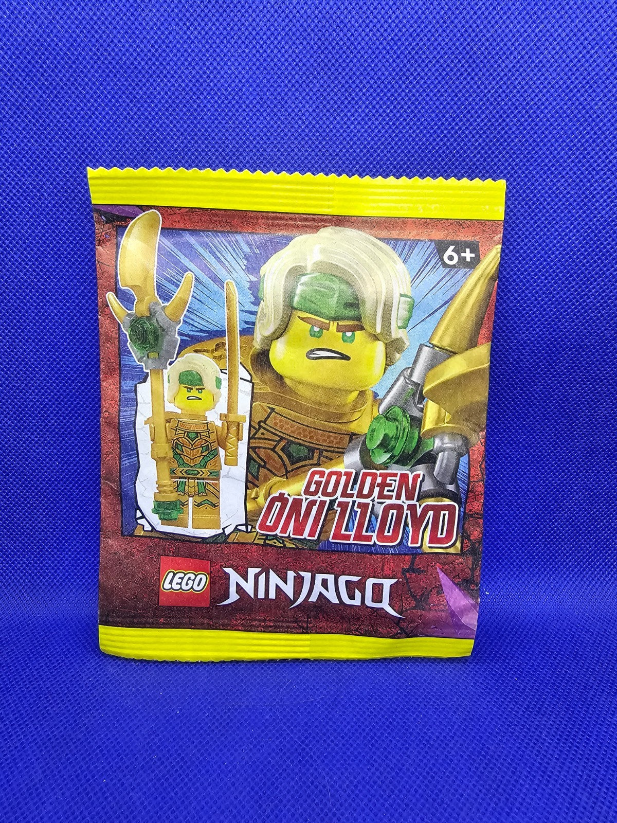 Golden Oni Lloyd, LEGO Ninjago Crystalized, LEGO Blue Ocean, 2022, Sachet Scellé0