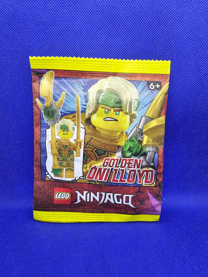Golden Oni Lloyd, LEGO Ninjago Crystalized, LEGO Blue Ocean, 2022, Sachet Scellé0