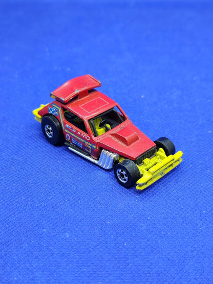 Greased Gremlin AMC Hot Wheels Mattel Malaysia 1978 Rouge 7 cm0