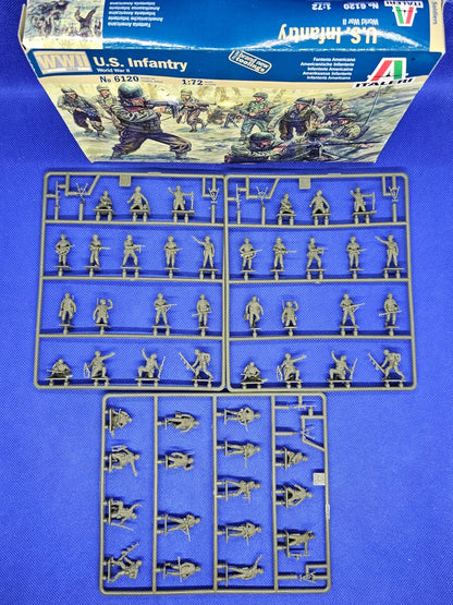 Italeri U.S. Infantry WWII 6120 48 Soldats Américains 172 2008 #22