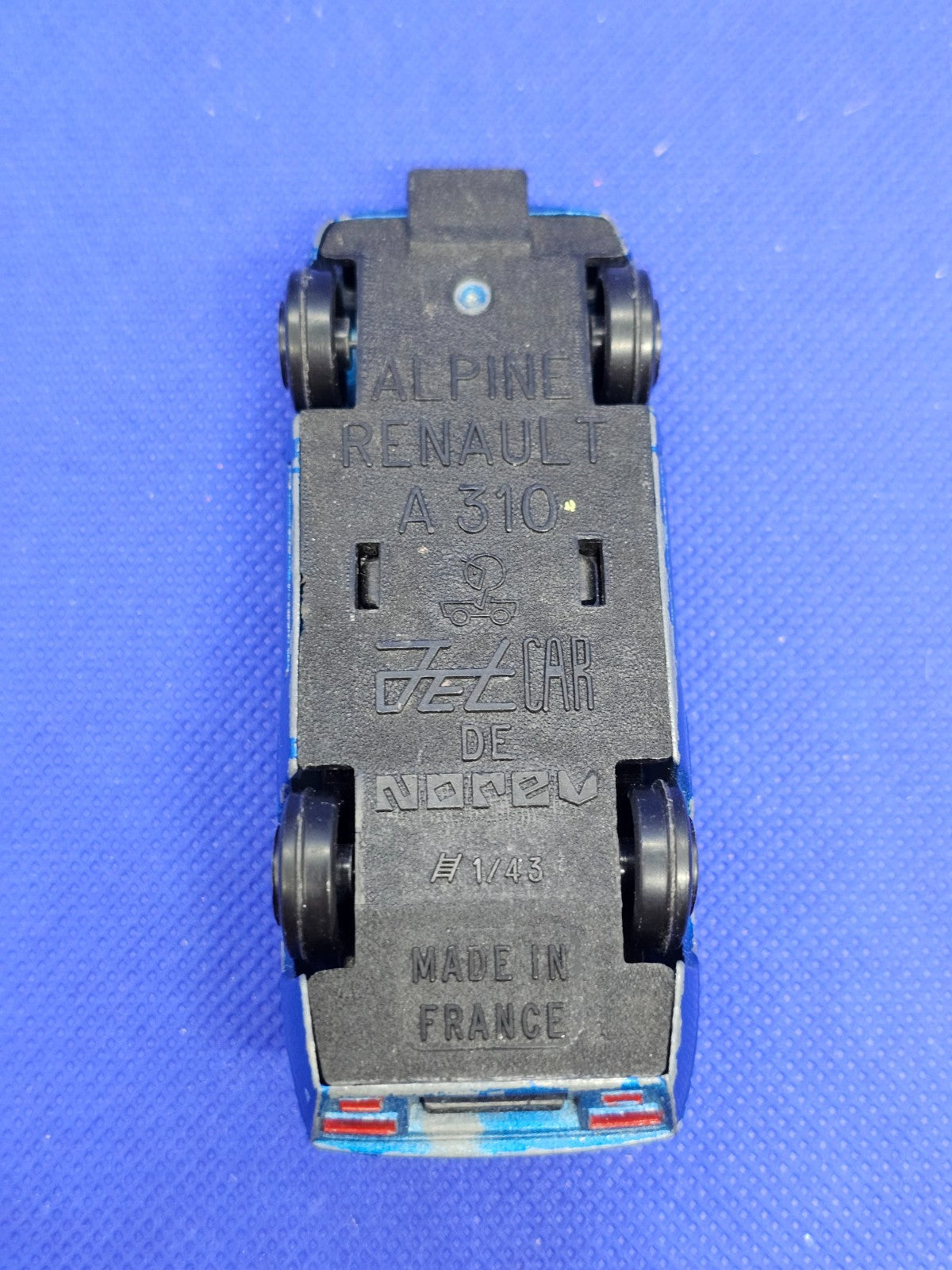 Alpine Renault A310 Elf Norev Jet Car 1 43 Made in France Bleu 9 cm4
