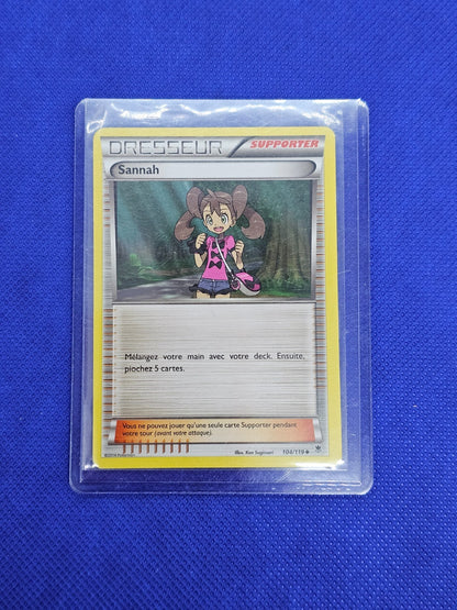 Sannah 104119 Pokémon XY Vigueur Spectrale 2014 Dresseur Supporter FR0