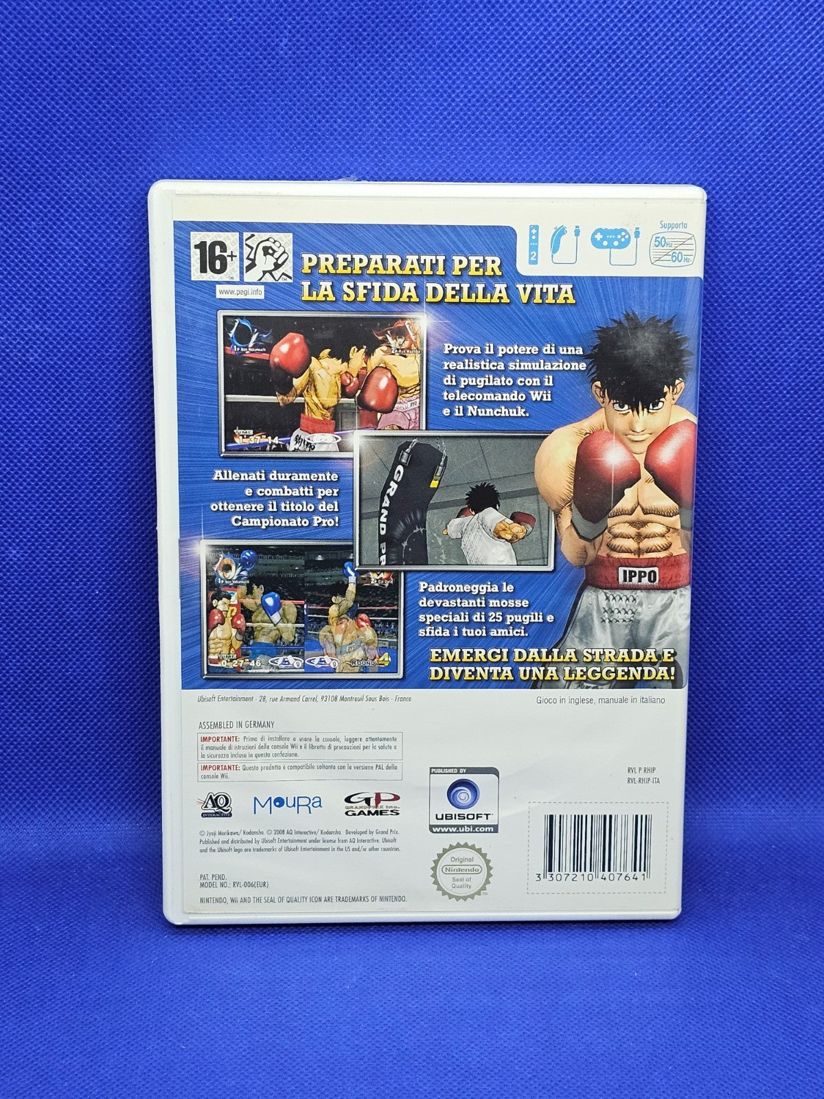 Victorious Boxers Challenge Nintendo Wii PAL ITA Ubisoft 2008 Complet Notice1