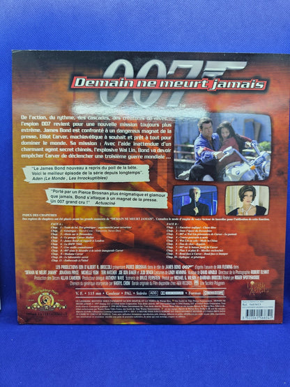 007 Demain Ne Meurt Jamais LaserDisc PAL VF Pierce Brosnan James Bond 19981