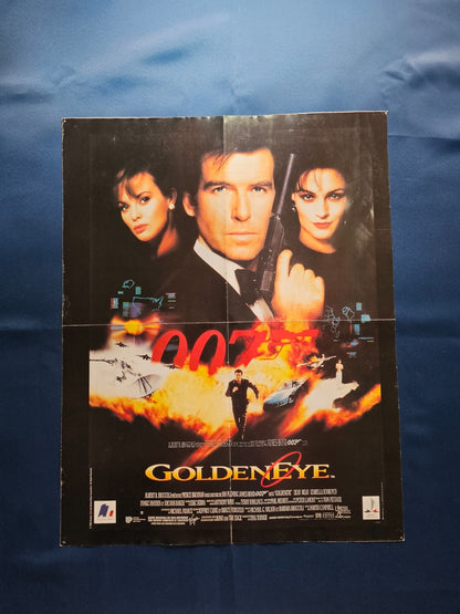 Poster James Bond 007 GoldenEye Demain ne meurt jamais Pierce Brosnan MGM UA 1992