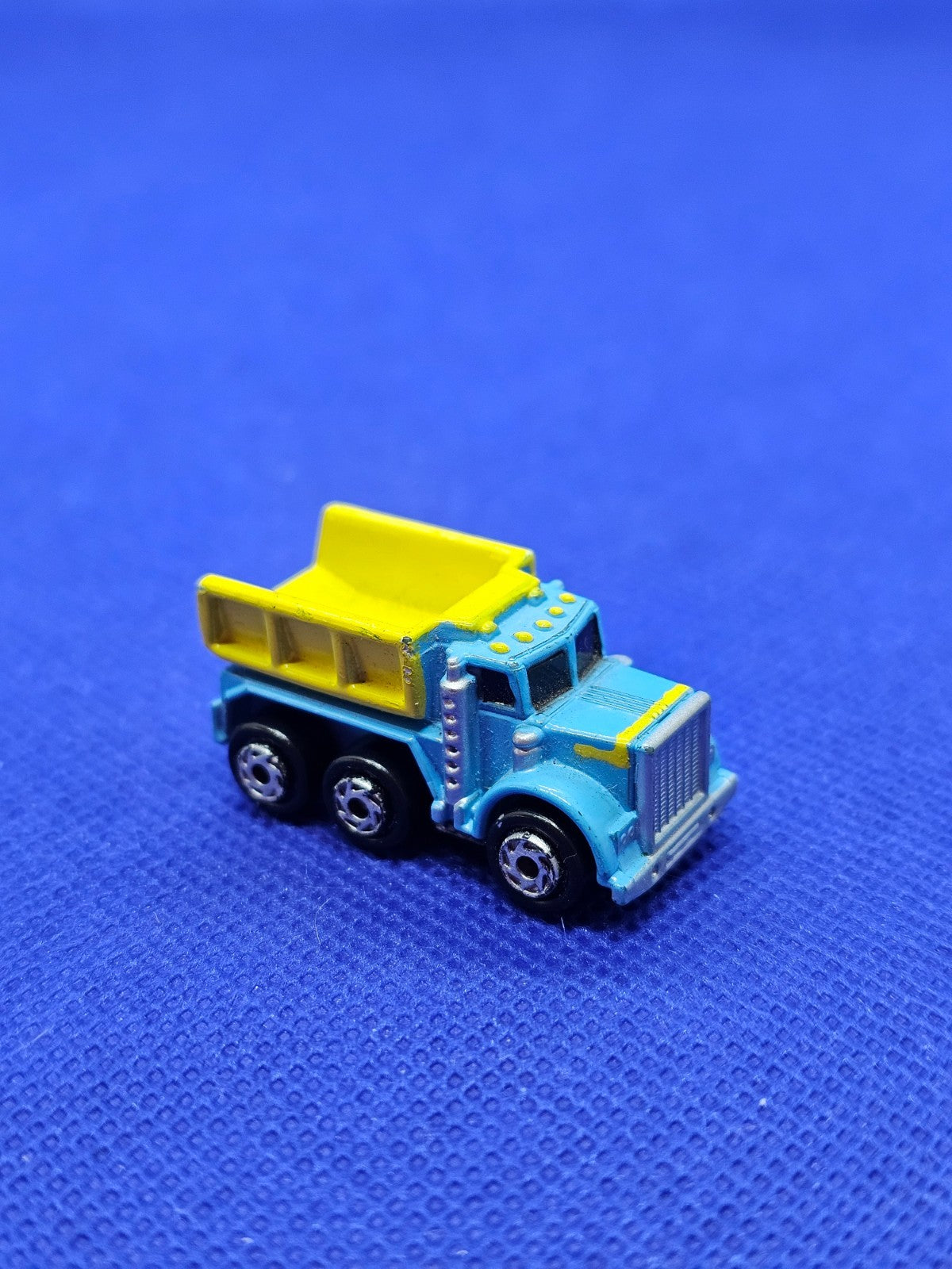 Micro Machines Camion Benne 3 Essieux Construction Galoob 1987 Miniature 1800