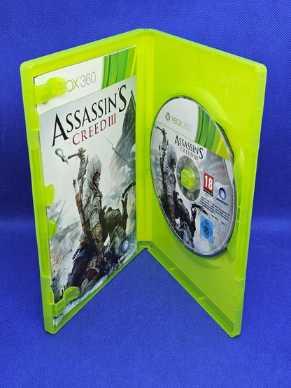 Assassins Creed III Xbox 360 PAL Français Ubisoft 2012 2 disques2