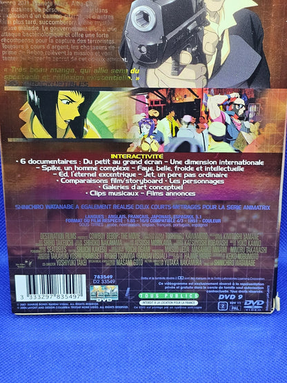 Cowboy Bebop Le Film DVD Édition Spéciale Anime Manga Shinichiro Watanabe 20042