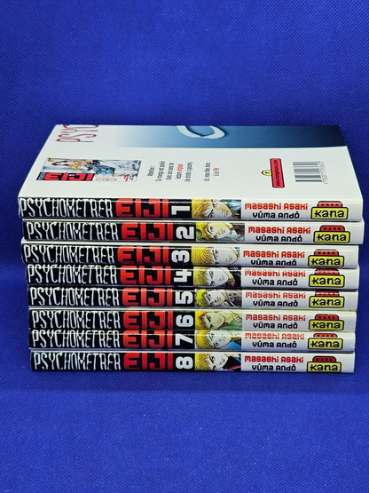 Psychometer Eiji Tome 1 à 8 Intégrale Manga Kana Dark VF Masashi Asaki Yûma Andô0