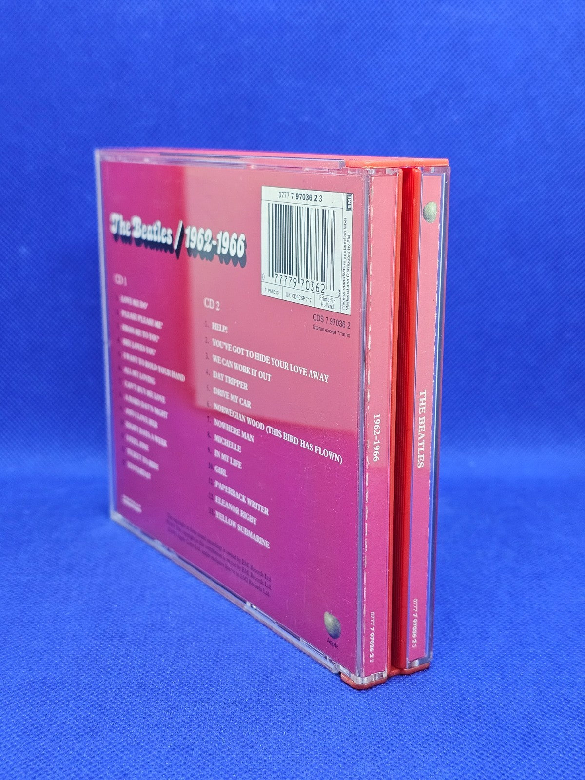 The Beatles 1962 1966 Double CD musical Compilation Apple EMI Rock1