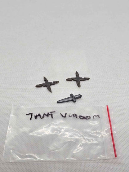 Accessoires TMNT Viacom 2012 Shuriken & Dague Playmates