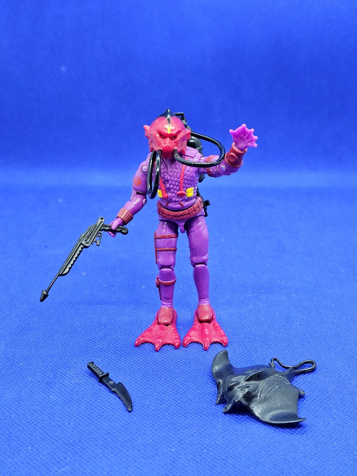 GI Joe Hydro Viper Hasbro 1988 Figurine Vintage Complète Avec Accessoires Loose0
