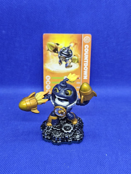 Countdown Skylanders SWAP Force Tech Activision 2013 avec carte0