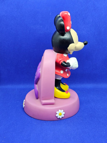 Tirelire Minnie Mouse Disney Peachtree Playthings PVC Souple 22 cm1
