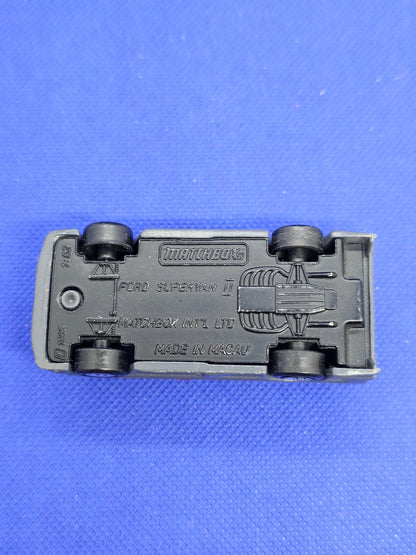 Ford Supervan II Matchbox Heavy Load Danger High Explosive Gris Vintage 19852