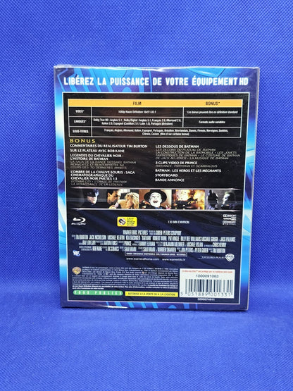 Batman 1989 Blu-ray Warner Blu-Line Tim Burton Michael Keaton neuf sous blister3
