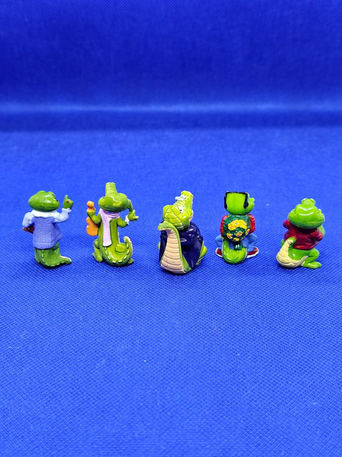 Lot 5 Figurines Crazy Coco  Crocodiles Kinder Surprise – 1992 – Vintage Kinder3