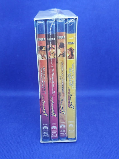 Indiana Jones L’Intégrale 4 Films Coffret 5 Blu-ray Paramount 2012 Neuf Scellé3