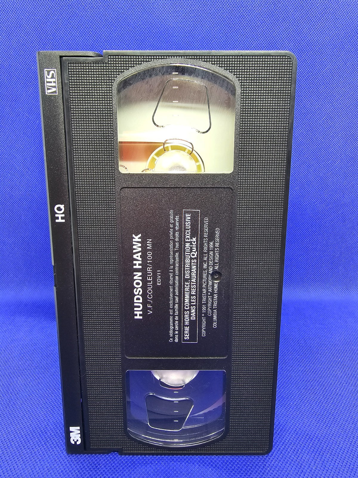 VHS Hudson Hawk Bruce Willis Édition Hors Commerce Quick Très Bon État1