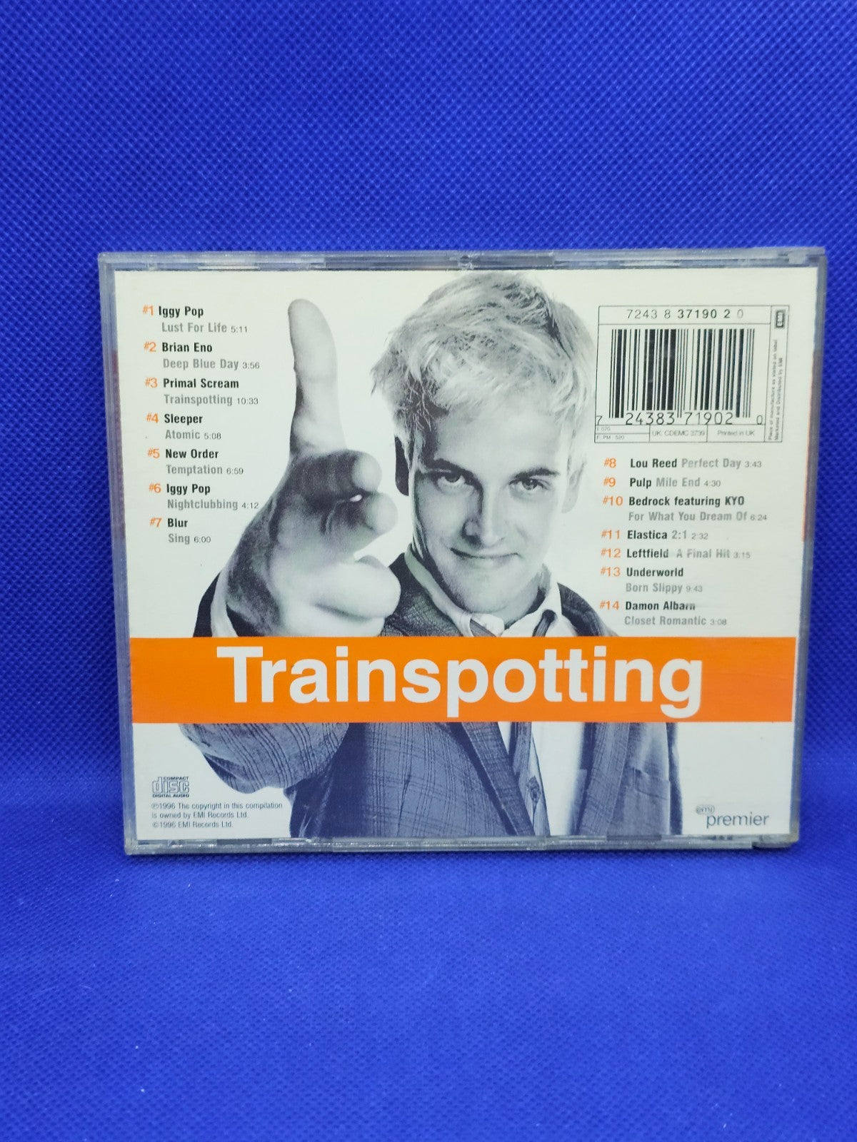 Trainspotting Bande Originale CD Soundtrack EMI Premier 1996 OST1