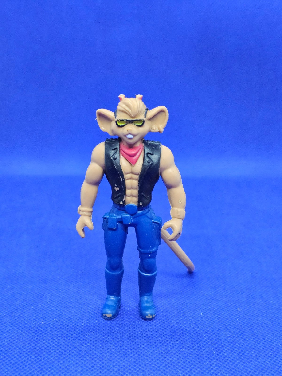Throttle, Biker Mice from Mars, Galoob, 1994, Figurine 9,5 cm, Vintage0
