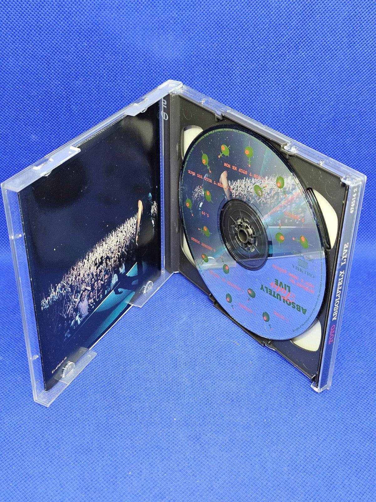 Toto Absolutely Live Double CD audio Columbia Sony Music 1993 Album Live3