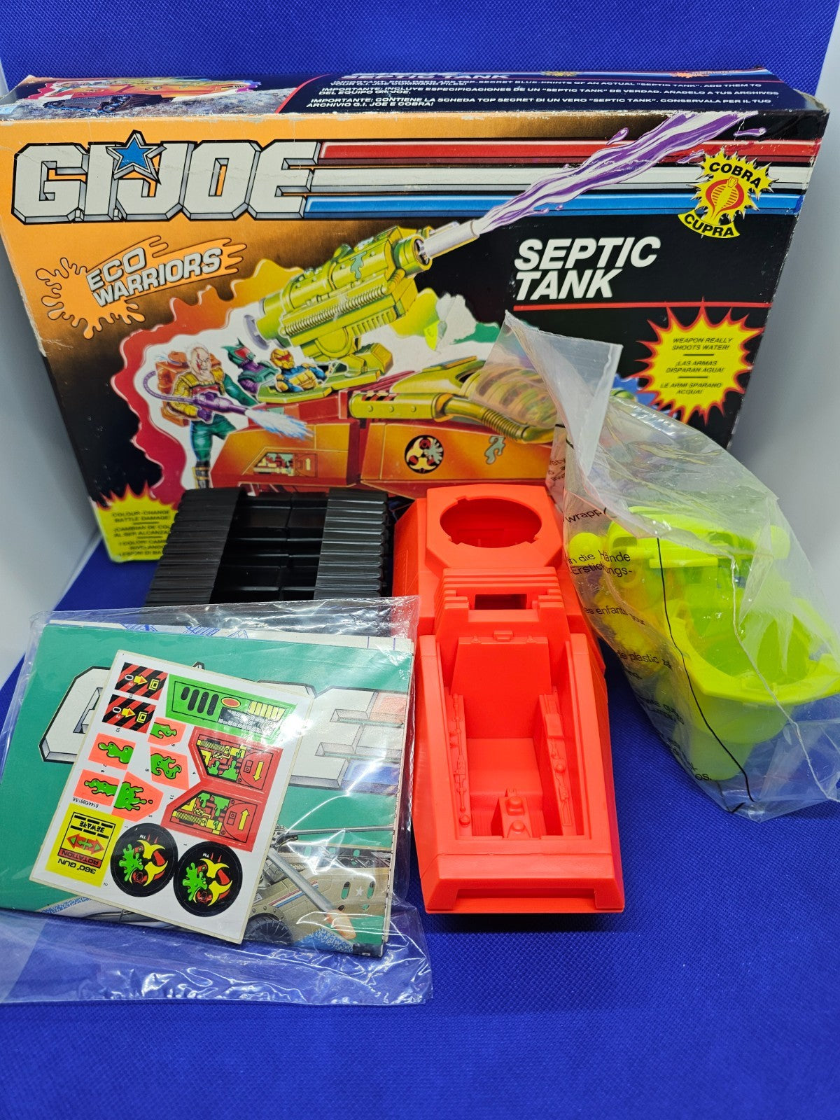 G.I. Joe Septic Tank, Eco Warriors, Hasbro, 19910