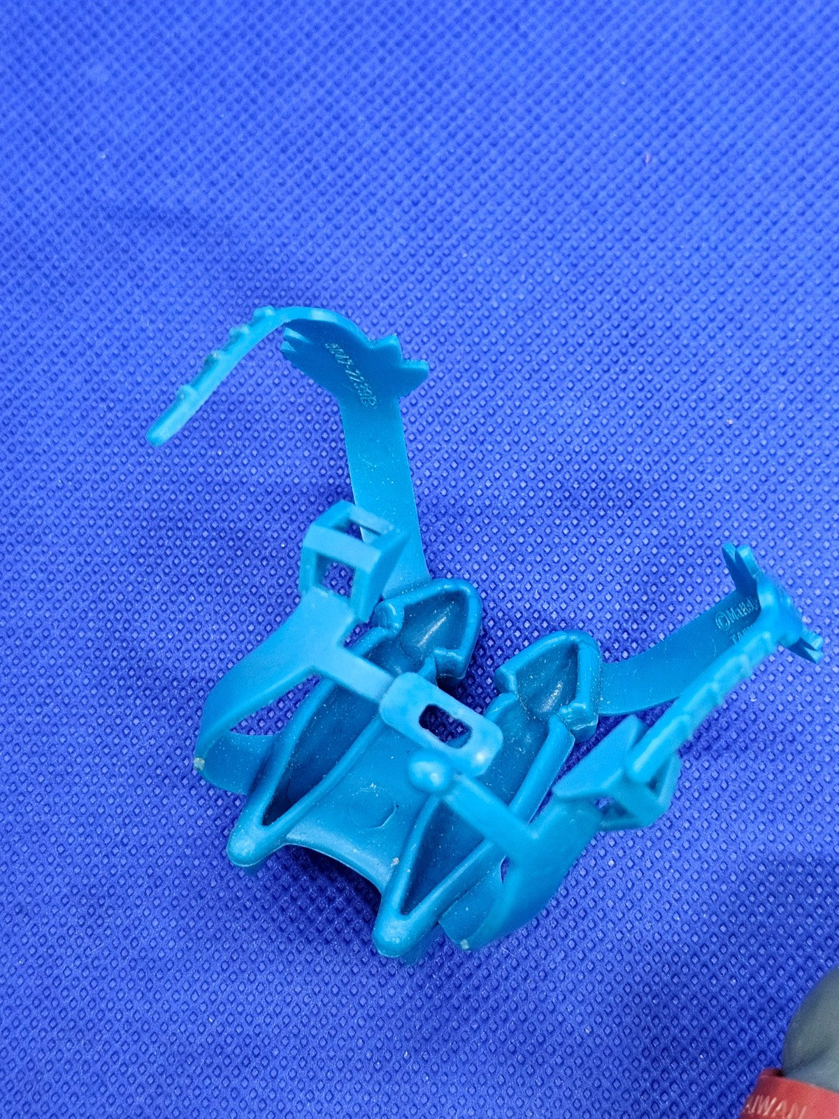 Stratos MOTU Maîtres de l'Univers Mattel 1982 Taiwan ailes rouges harnais bleu11