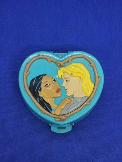 Polly Pocket Pocahontas Disney Bluebird Coffret Coeur 1995 Vintage3